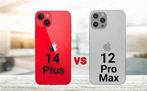 Image result for iPhone 12 vs 14 Plus Size