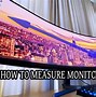 Image result for How to Measure a Monitor Lxwxh
