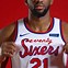 Image result for Sixers Red Jersey