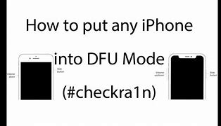 Image result for iPhone 7 DFU Mode