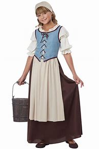Image result for Girls Peasant Dress Costume