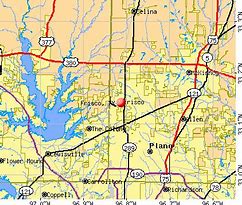 Image result for Frisco Texas Map