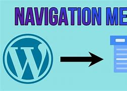 Image result for WordPress Navigation Menu