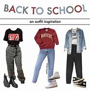 Image result for Aesthetic Outfits for School