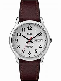 Image result for Men's Leather Watches Timex
