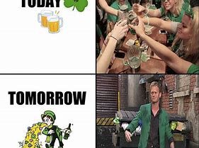Image result for St. Patrick Meme Thug Life