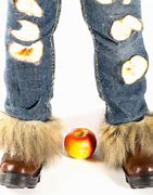Image result for Pine Apple Bottom Jeans Boots with the Fur IRL