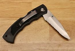 Image result for Serrated Pocket Knife