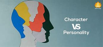 Image result for Difference Between Character and Personality