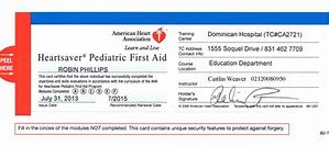 Image result for CPR Select First Aid Certificate