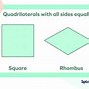 Image result for Shapes with All Equal Sides