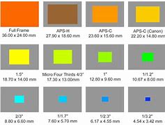 Image result for Sensor Size of iPhone vs DSLR