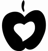 Image result for Apple with Heart SVG