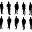 Image result for White Silhouette of Person Standing