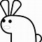 Image result for Bunny Snuggle Clip Art Black and White