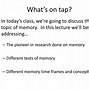 Image result for Zaps Sensory Memory Experiment