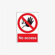 Image result for Access Pass No Sign Panel