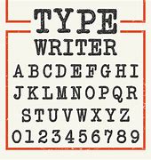 Image result for Small Font Typewriter