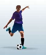 Image result for Soccer Player Kicking Ball Clip Art