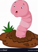 Image result for Worm in Dirt Cartoon