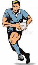 Image result for Cartoon Rugby Player