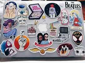 Image result for Laptop Drawing Stickers