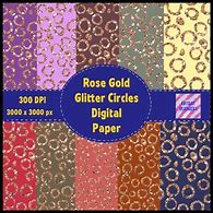 Image result for Rose Gold Glitter Drops