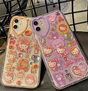 Image result for Black Hello Kitty Phone Case