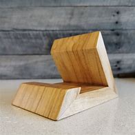 Image result for Vertical Wood iPad Stand