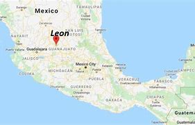 Image result for Map of Leon Mexico