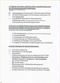 Image result for Bewerbung Fur Berufsfachschule