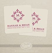 Image result for Personalize Weeding Drink Monogram