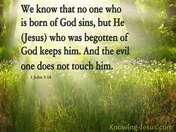 Image result for 1 John 5:18