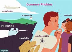 Image result for All Types of Phobias