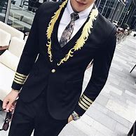 Image result for Gold Prom Suits for Men