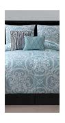 Image result for Grey and Green Comforter