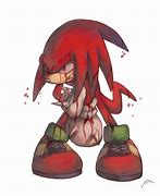 Image result for Sonic Knuckles Crying and Injured