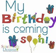 Image result for Birthday Coming Soon Design