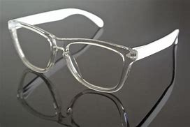 Image result for White Lense Glasses