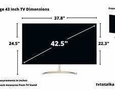 Image result for 43 Inch TV Size Perspective