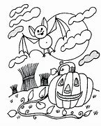 Image result for Scary Bat Coloring Page