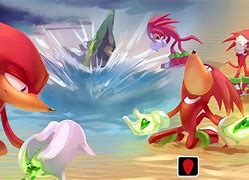 Image result for Knuckles the Echidna Master Emerald