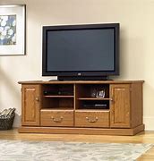 Image result for Oak Wood TV Stand