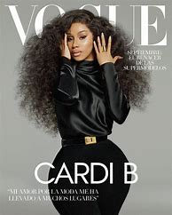 Image result for Cardi B Vogue Magazine