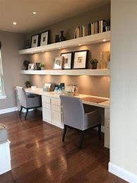 Image result for Office Ideas for Small Space Desk Areas