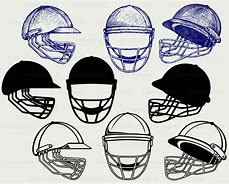 Image result for Cricket Helmet SVG