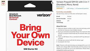 Image result for Verizon Prepaid Sim