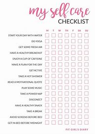 Image result for Cute Agere Self-Care List