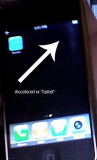 Image result for Discoloration On iPhone Screen