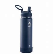 Image result for Metal Water Bottle with Straw